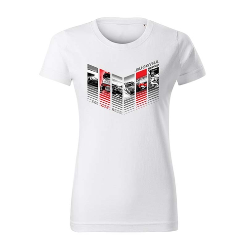 T-shirt We love Racing white - ladies